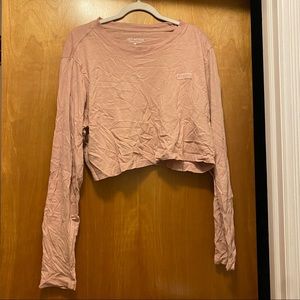 Set active cropped long sleeve